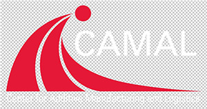 CAMAL logo | red symbol | white text thumbnail