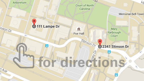Parking on Campus Map | CAMAL