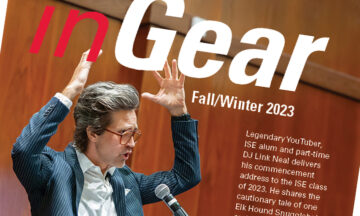 A section of the Fall/Winter 2023 inGear Magazine cover